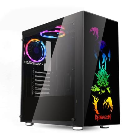 REDRAGON STEELJAW GC-608 ATX MID-TOWER GAMING CASE